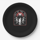 Assiettes En Carton Oh Deer Cult Of The Tree Artistic Style  (Devant)