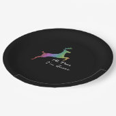 Assiettes En Carton Oh Deer Queer Funny Pun LGBT Pride Celebration  (Angle)