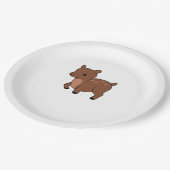 Assiettes En Carton Oh Deer Soft Minimal Design (Angle)