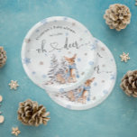Assiettes En Carton Oh Deer Winter Baby Garçon Douche Plaques en papie<br><div class="desc">Oh Deer Winter Baby Boy Douche Plaques en papier. Des éléments correspondants sont disponibles.</div>