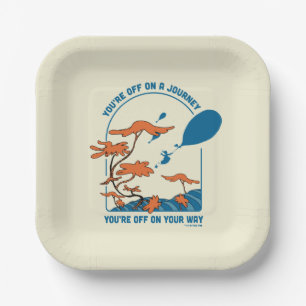 Assiettes En Carton Oh, les endroits où tu iras ! "En route pour un vo
