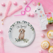 Assiettes En Carton Oh mon Dieu ! Aquarelle de Chien de Chien de Chien