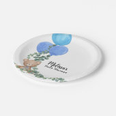 Assiettes En Carton Oh Mon Dieu, On Peut Attendre L'Eucalyptus (Angle)