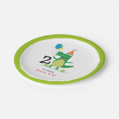 Assiettes En Carton Oh Snap mignon Alligator dans Anniversaire de enfa (Angle)