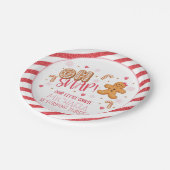 Assiettes En Carton Oh Snap Our Little Cookie Party Plaque - Custom (Angle)