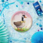 Assiettes En Carton Oie de Pâques (Fête)