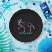 Assiettes En Carton Oie électrique (Fête)