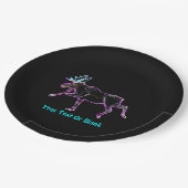 Assiettes En Carton Oie électrique (Angle)