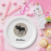 Assiettes En Carton Oie mûre (Fête)