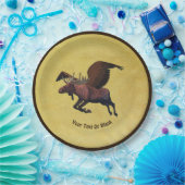 Assiettes En Carton Oie volante (Fête)