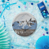 Assiettes En Carton Oies éparses (Fête)