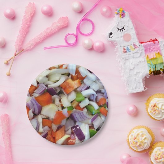 Assiettes En Carton Oignons et cloches (Fête)