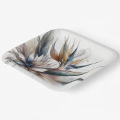 Assiettes En Carton Oiseau Abstrait du paradis (Angulaire)