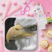 ASSIETTES EN CARTON OISEAU D'AGLE (Fête)