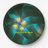 Assiettes En Carton Oiseau du Paradis (Devant)