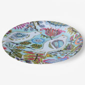 Assiettes En Carton Oiseaux de papier I (Angle)