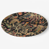 Assiettes En Carton Oiseaux du paradis (Angle)