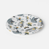 Assiettes En Carton Oiseaux du pays (Angle)