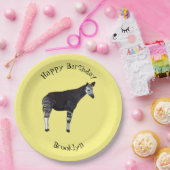 Assiettes En Carton Okapi (Fête)
