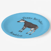 Assiettes En Carton Okapi (Angle)