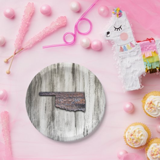 Assiettes En Carton Oklahoma Rivets (Fête)