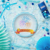 ASSIETTES EN CARTON OKTOBERFEST (Fête)