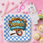 Assiettes En Carton Oktoberfest Feast (Fête)