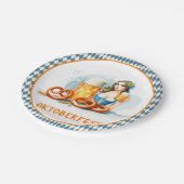 Assiettes En Carton Oktoberfest Party Avec Bière Et Pretzels ai (Angle)