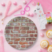 Assiettes En Carton Old Brick (Fête)