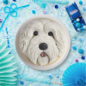 Assiettes En Carton Old English Sheepdog 3D inspiré (Fête)