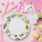 Assiettes En Carton Olives (Fête)