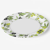 Assiettes En Carton Olives (Angle)