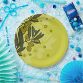 Assiettes En Carton Olives Tree Tapas (Fête)