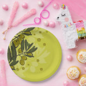 Assiettes En Carton Olives Tree Tapas (Fête)