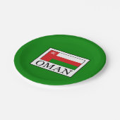 Assiettes En Carton Oman (Angle)