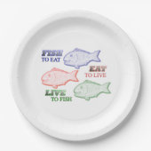 Assiettes En Carton Omega 3 (Devant)