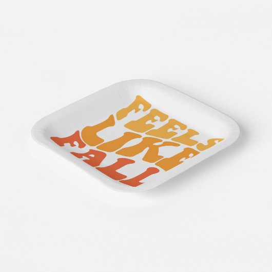 Assiettes En Carton On A L'Impression D'Une Chute (Angulaire)