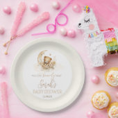 Assiettes En Carton On peut attendre Baby shower (Fête)