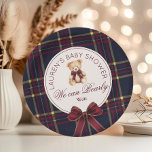 Assiettes En Carton On peut attendre le Baby shower d'ours en peluche<br><div class="desc">Nous pouvons attendre longtemps Polo ours en peluche Baby shower Plaques de papier Correspondance articles disponibles.</div>