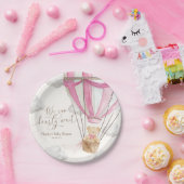 Assiettes En Carton On Peut Attendre Le Baby shower D'Ours En Teddy Ro (Fête)