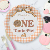 Assiettes En Carton One Cutie Pie 1st Birthday