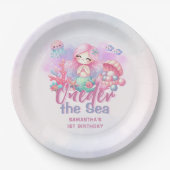 Assiettes En Carton ONEder la mer 1er anniversaire (Devant)