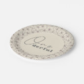 Assiettes En Carton Onederful Retro Daisy Girls 1er Anniversaire (Angle)