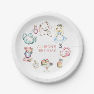 Assiettes En Carton Onederland Première fête d'anniversaire