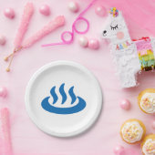 Assiettes En Carton Onsen ♨ Hot Spring 温 泉 Japonais (Fête)