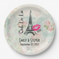 Ooh La La Paris Tour Eiffel Mariage Vintage