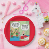 Assiettes En Carton Opération atelier père Noël (Fête)