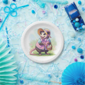 Assiettes En Carton Opossum de Pâques (Fête)