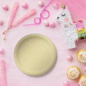 Assiettes En Carton Or antique (Fête)