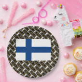 ASSIETTES EN CARTON OR FINLANDAIS (Fête)